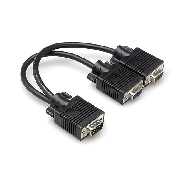 Immagine Hosa YVG-449 DE15 to Dual DE15F VGA Y Cable - 1