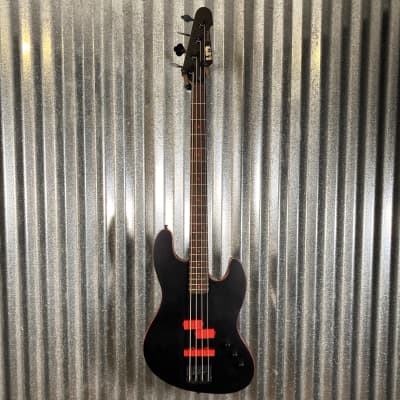 ESP LTD FBJ-400 Frank Bello 4 String Bass EMG PJ Black Satin #0339 Used image 2