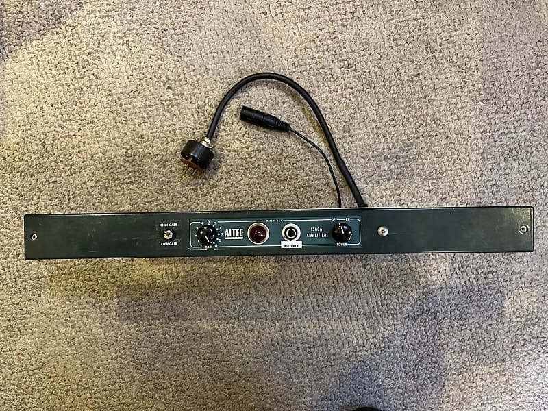 skのアンプ 真空管マイクプリアンプ altec 1566A 1960s Altec 1566A