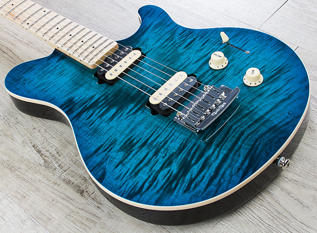 Music man axis deals blue