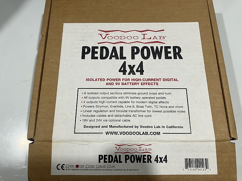 Voodoo Lab Pedal Power 4X4