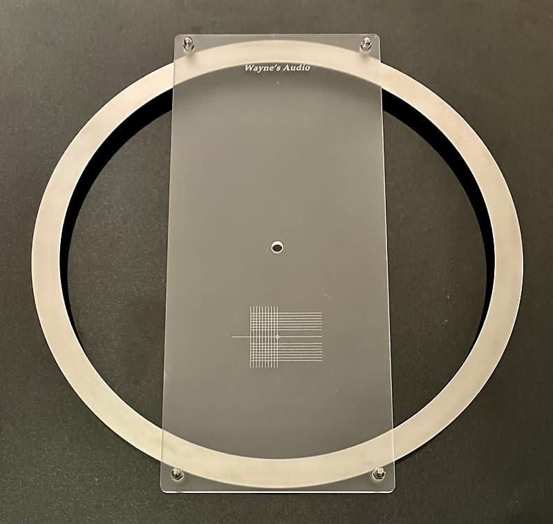 Wayne&#039;s Audio Turntable Periphery Stabilizing Outer Ring Clamp SS-T for Audio-technica Teac AR CJ W  			