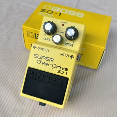 Boss SD-1 Super Overdrive 1981 - 1988 Made In Japan | Reverb