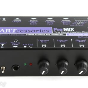 ART ProMIX 3-channel Microphone Mixer image 3