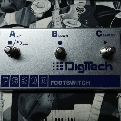 DigiTech FS300 3-Button Multi-Function Footswitch | Reverb