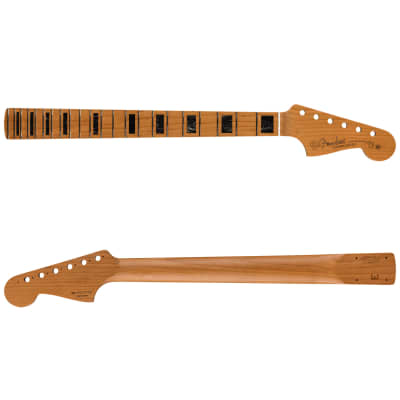 Fender Roasted Maple Jazzmaster Neck Block Inlays 22 Frets