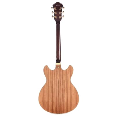 Ibanez AS93ZW ArtCore Expressionist Semi-Hollow Electric Guitar in Zebrawood image 2
