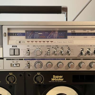 Sharp GF-999 Boombox Ghetto Blaster Cassette Tape Recorder