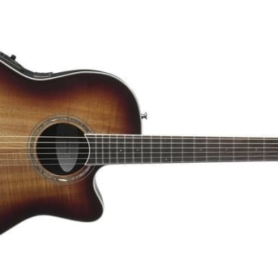 Ovation CS28P-KOAB Celebrity Standard Super Shallow Body 6-String Acoustic-Electric Guitar w/Gig Bag image 4