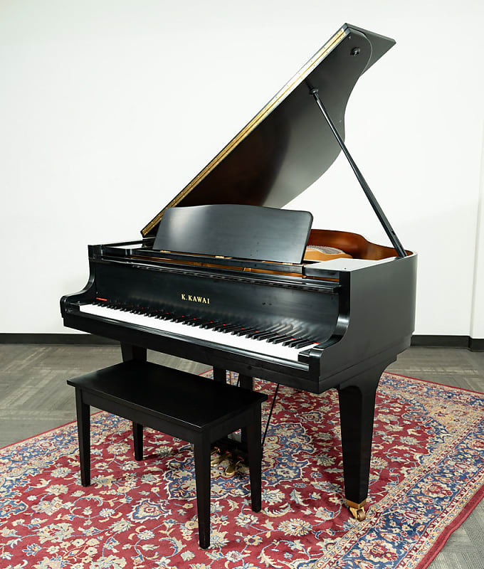 Kawai GM-10 Grand Piano | Polished Ebony | SN: F041380 | Used image 1