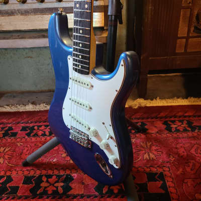 2007 Fender Greg Fessler Master built 63 Stratocaster NOS  - Lake Placid Blue image 4