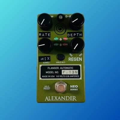 Alexander Pedals F-13 Neo Flanger 2015 - Present Army Green