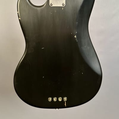 Nash MB/J-63 Mustang Precision Jazz Bass - Black image 10