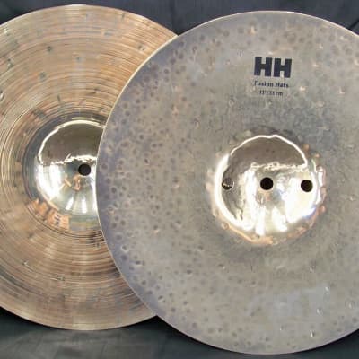 Sabian HH 13” Fusion Hi Hat Cymbals/Brilliant Finish/Model # 11350/Brand New image 5