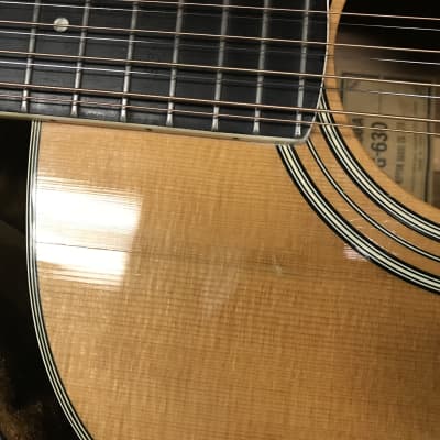 Yamaha FG-630 12 string vintage acoustic guitar made in Japan 1973  Brazilian rosewood or Jacaranda image 5