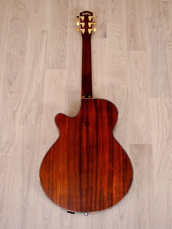 Headway TF-1000C Cutaway Acoustic Electric Guitar Mahogany