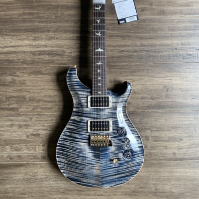 PRS 35th Anniversary Custom 24 10 Top Faded Whale Blue w/ Pattern Thin Neck Paul Reed Smith image 4