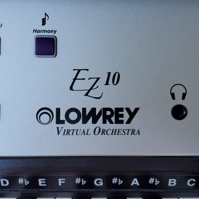 Lowrey EZ10 Virtual Orchestra Organ Keyboard, with Bench, Sheet Music, Near Mint image 5