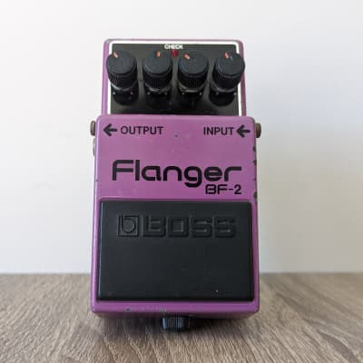 Boss BF-2 Flanger 1980-1984 (Black Label) Made In Japan | Reverb UK