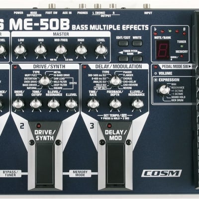 Reverb.com listing, price, conditions, and images for boss-me-50b-bass-multiple-effects