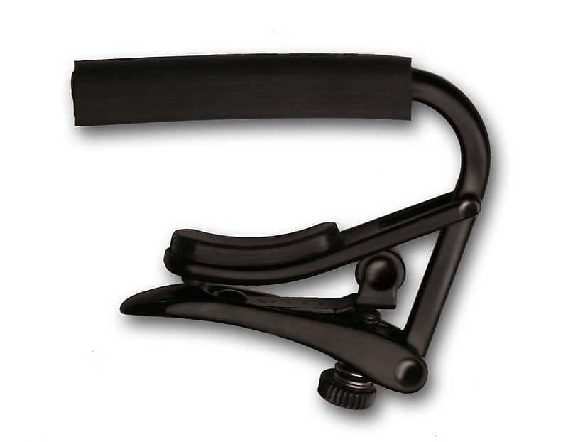 Shubb C1K Standard Black Capo For Most Acoustic and Electric Guitars image 1
