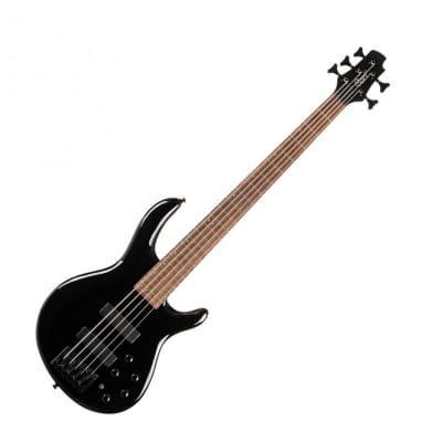 Cort Curbow 5 Blue 5-String Electric Bass | Reverb