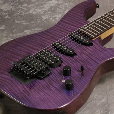 Washburn Mg-700 Flame Trans Purple-Free Shipping* | Reverb