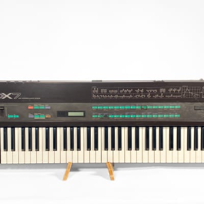 Yamaha DX7 Programmable Algorithm Synthesizer 1983 - 1987 - Black