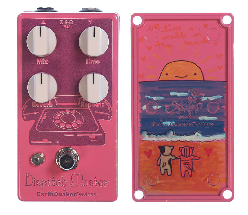 EarthQuaker Devices Dispatch Master Pink Limited Edition