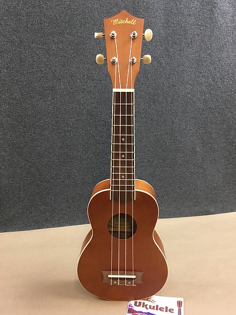 Mitchell MU40NT Soprano Ukulele w FREE Gig Bag Tuner Reverb
