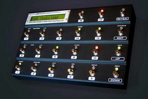 【極美品】Fractal Audio MFC-101 Mark III Used Fractal Audio MFC 101 MARK 3 MIDI Foot Controller