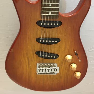 Samick strat style, very cool, plays good, perfect starter, local pickup only. image 2