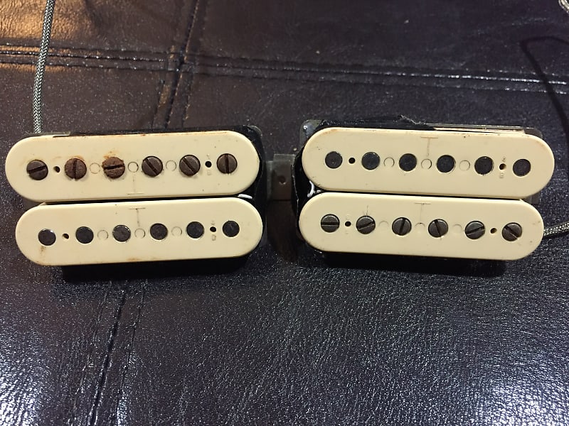 1965 Gibson Patent Number TTop Aged White Humbuckers Reverb