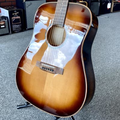 Teton DREADNOUGHT GUITAR, SOLID SPRUCE TOP, GLOSS FM HONEYBU (STS130FMGHB ) 2023 - SOLID SPRUCE TOP, GLOSS FM HONEYBU image 2