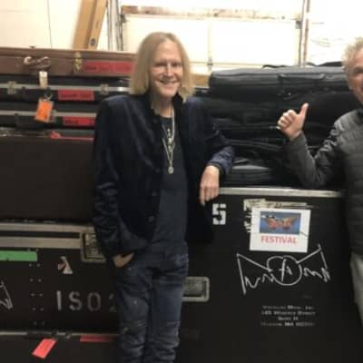 Tom Hamilton's Aerosmith, Danelectro Baritone Bass Signed! Authenticated! Black (#20) image 3