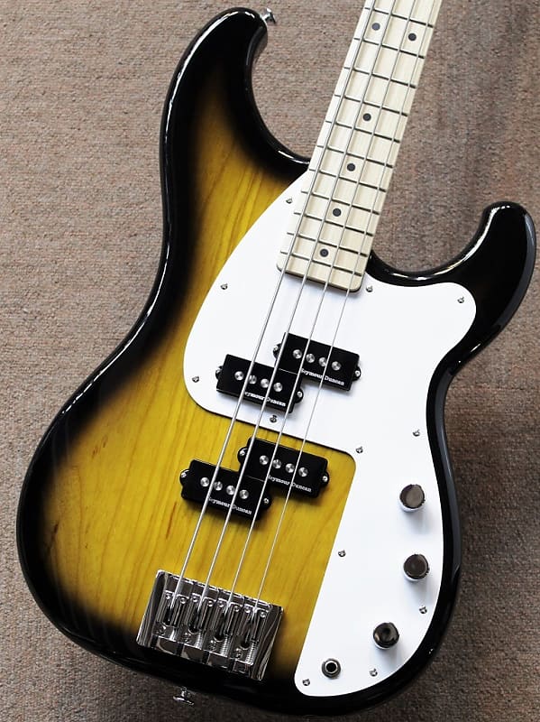 ベース FUJIGEN JMP-ASH-M 2 Tone Sunburst Fujigen(FGN) J-Standard JMP-ASH-M 2-Tone Sunburst[Made in