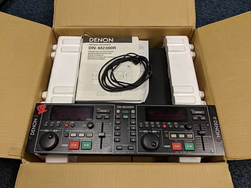 Denon DN-M2300R Dual MiniDisc Controller/Recorder/Duplicator Denon DN-M2300R Dual MiniDisc Controller/Recorder/Duplicator