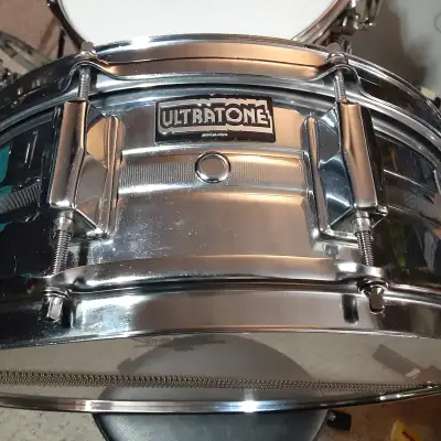 14" Pearl Ultratone  1970's-1990's Chrome Snare image 8