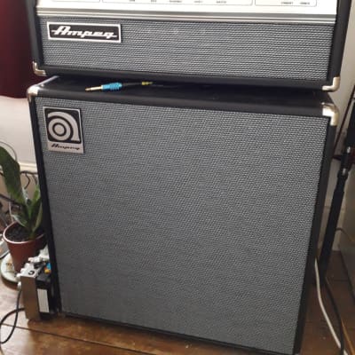 Ampeg V-4B 100W Tube Bass Amp Head Reissue + SVT 212AV Cab