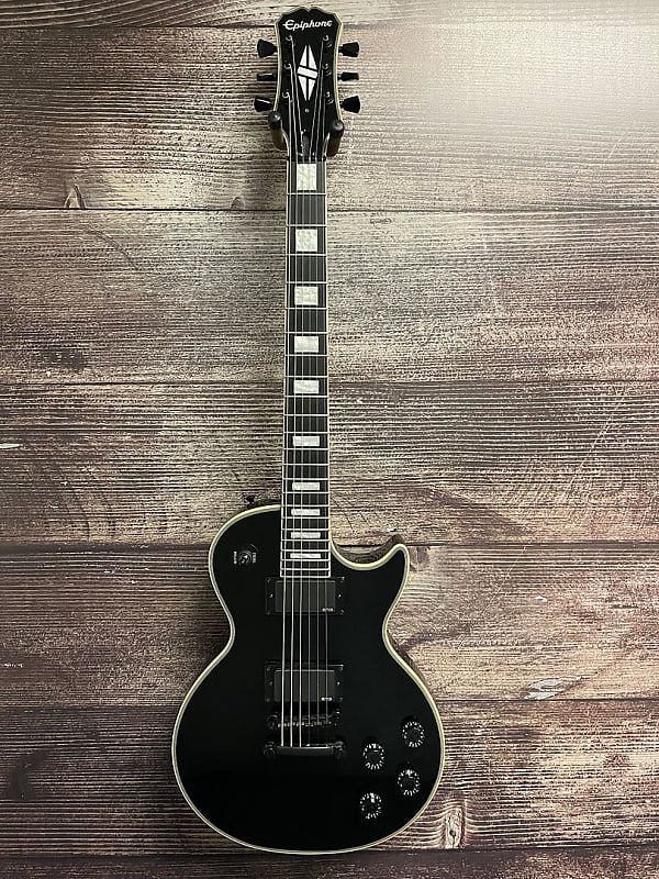 EpiphoneJAPAN Les Paul custom フジゲン  EMG Epiphone Les Paul Custom EMG | Reverb