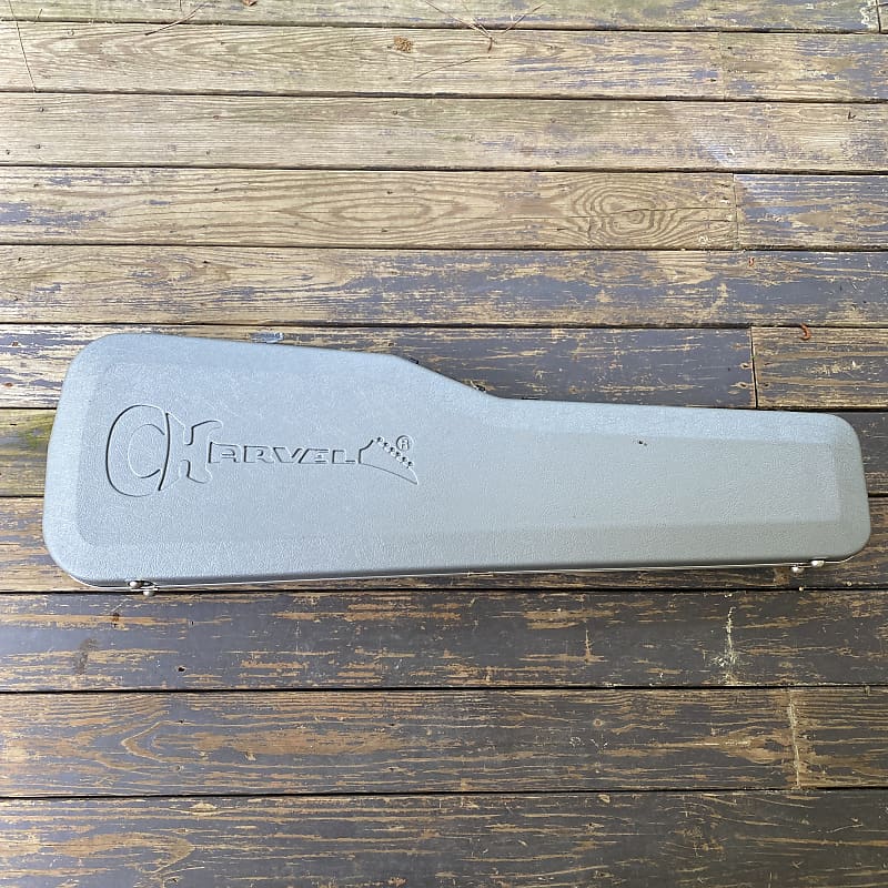 Vintage Charvel Chainsaw bass guitar case NOS + ALL latches & Reverb