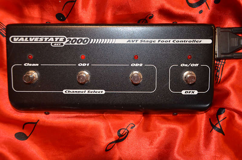 Marshall Valvestate 2000 Footswitch * 4 button AVT Stage Reverb UK