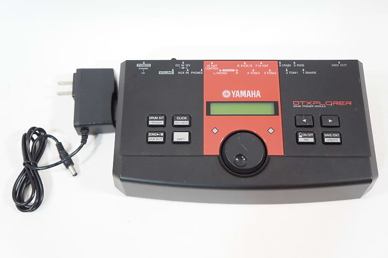 YAMAHA DTXPLORER Drum Trigger Module Electronic Drums w/ 100-240V Adapter