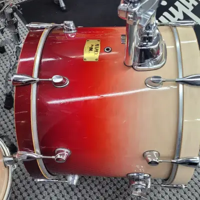 Mapex Pro M Series 4 Pc Shell Pack With Extras 2000s Red Fade image 10