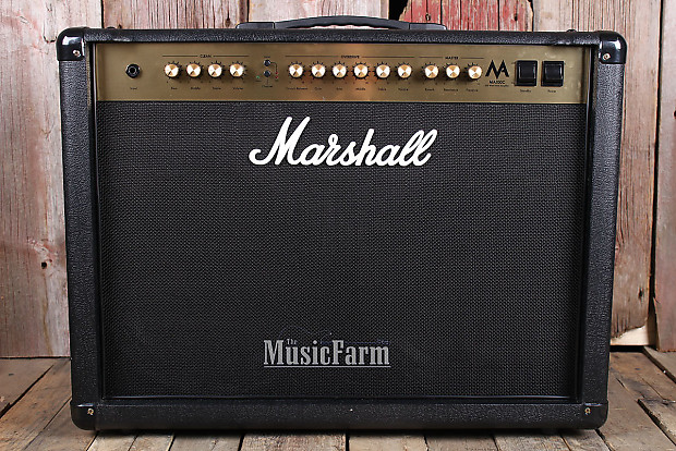 Marshall MA100C Electric Guitar Amplfier 100 Watt 2 x 12 Tube Amp w Footswitch