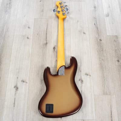 Fender American Ultra Jazz Bass V 5-String, Rosewood Fingerboard, Mocha Burst image 6