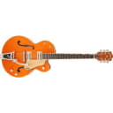 Gretsch Professional Collection G6120SSLVO Brian Setzer Nashville Electric Guitar with Case, Ebony Fingerboard, Vintage Orange Lacquer