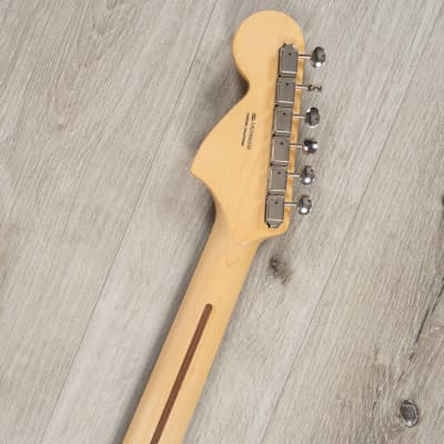 Fender American Performer Mustang Electric Guitar Rosewood Satin Sonic Blue image 9