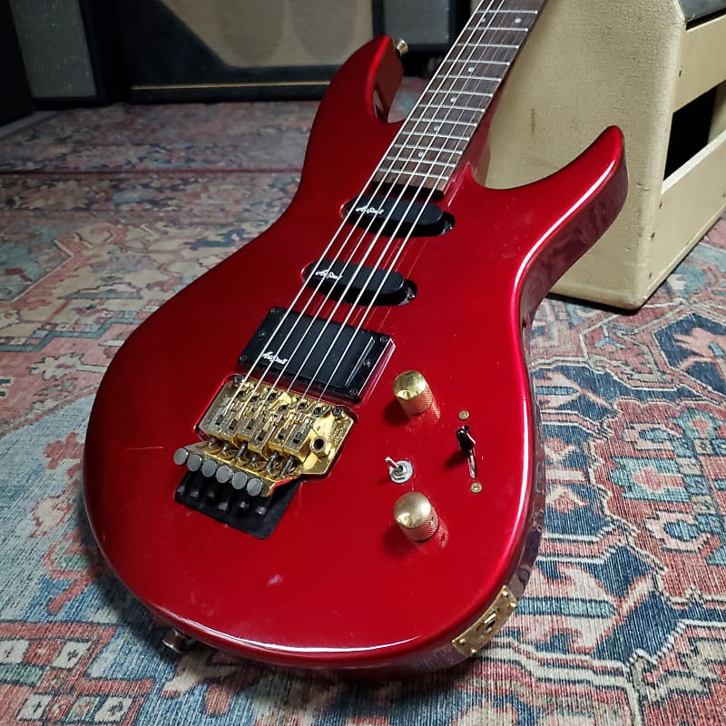 Aria Pro Vanguard VA-550 80s-90s - Candy Apple Red | Reverb