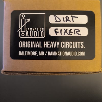 Damnation Audio Dirtfixer Bass Blender / Equalizer 2023 - Present - Black Sparkle image 3